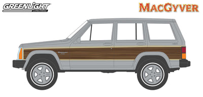 [PREORDER] 1986 Jeep Cherokee Wagoneer (XJ) - Hollywood Series 34 - 'MacGyver' - 1/64 Diecast Model Car by GreenLight