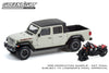 [PREORDER] 2020 Jeep Gladiator Rubicon w/ 2020 Indian Scout Motorcycle combo - The Hobby Shop Series 12 - 1/64 Diecast Model Car by Greenlight